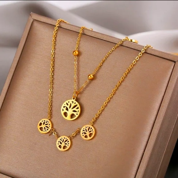 HK JEWELRY Jewelry Money Tree Necklace Poshmark